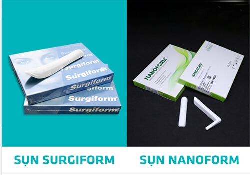 Sụn Nanoform và Surgiform đều là những loại sụn nhân tạo cao cấp có nhiều điểm giống nhau về chất liệu, độ tương thích, tính mềm dẻo, khả năng bám dính, độ bền và tính an toàn.