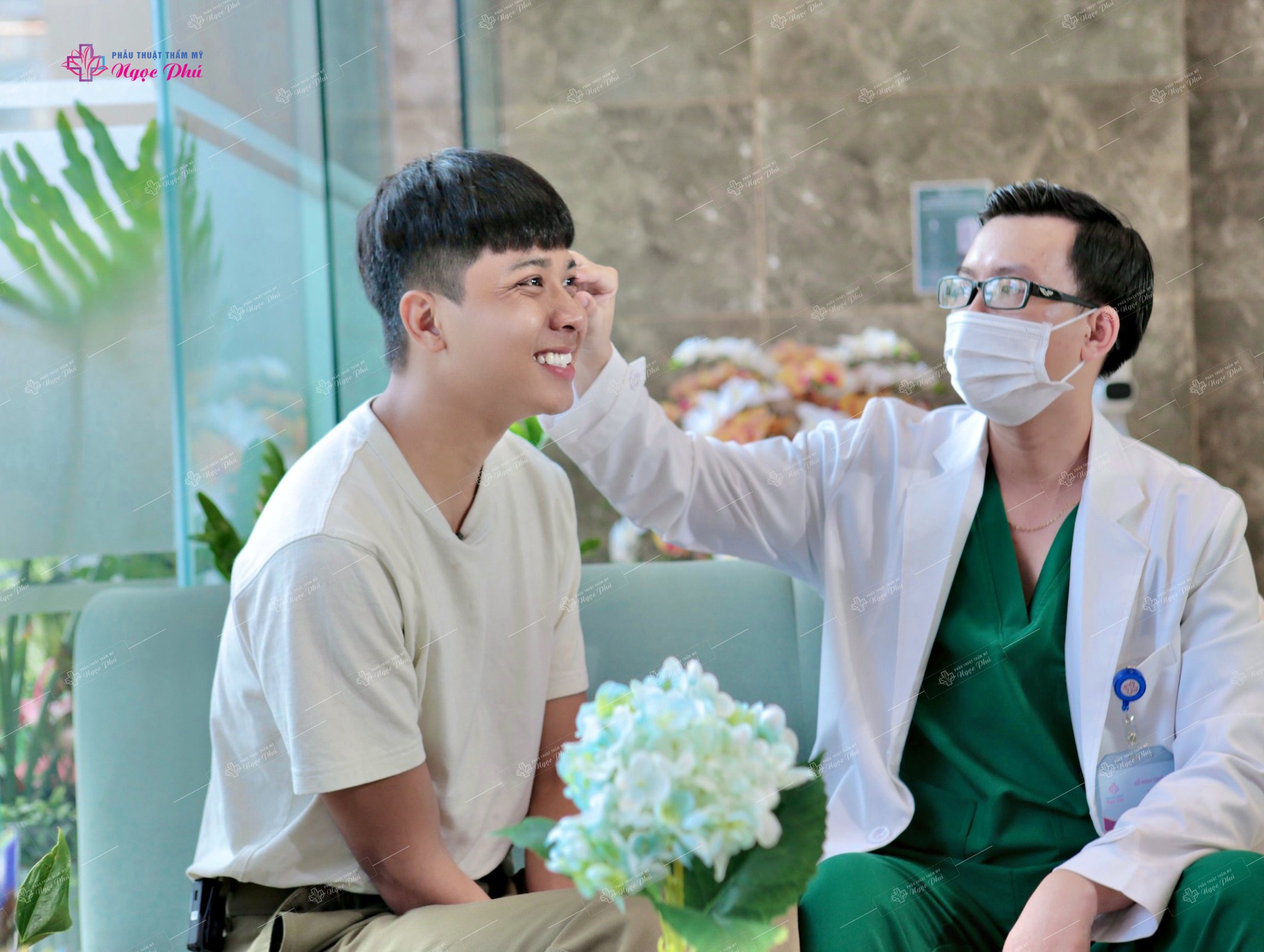 Huỳnh Nhựt trải nghiệm liệu trình tiêm Meso tại Thẩm mỹ Ngọc Phú